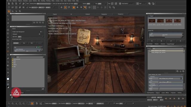 Wishingbox Behind the Scenes: Creating a virtual set from HDR renders/photos. смотреть онлайн