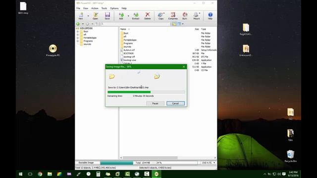 How To Open Edit And Save An ISO File Using Power Iso | Test Your ISO Using A Virtual Machine смотреть онлайн