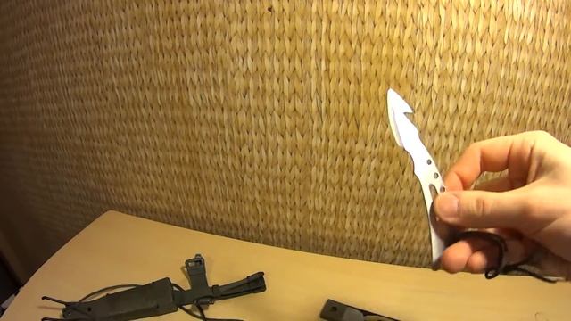 Нож выживания с маленьким ножом рогаткой и тд смотреть онлайн
