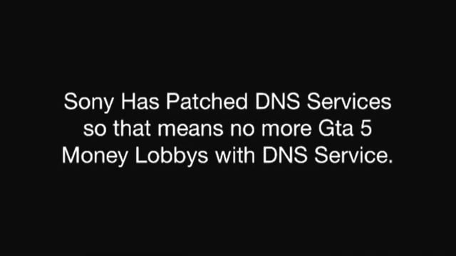 Gta 5 : DNS Sever Patched - No More Money Lobbys смотреть онлайн