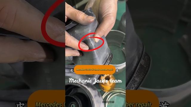 Mercedes GL450 air shock absorber repair смотреть онлайн