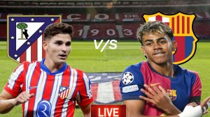 ФУТБОЛ ЧЕМПИОНАТ ИСПАНИИ. АТЛЕТИКО МАДРИД - БАРСЕЛОНА. ПРЯМАЯ ТРАНСЛЯЦИЯ