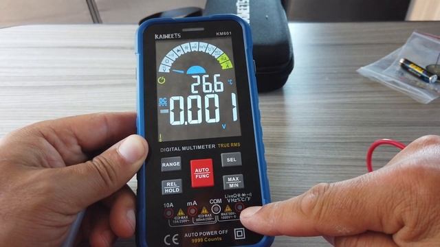 DuB-EnG: Kaiweets KM601 Smart Digital Multimeter - A nice piece of kit great display / functionalit смотреть онлайн