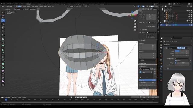 Blender 3.0 | Anime Character Modeling Part-05 [ Face/Head ] | [ ENG subtitle ] смотреть онлайн