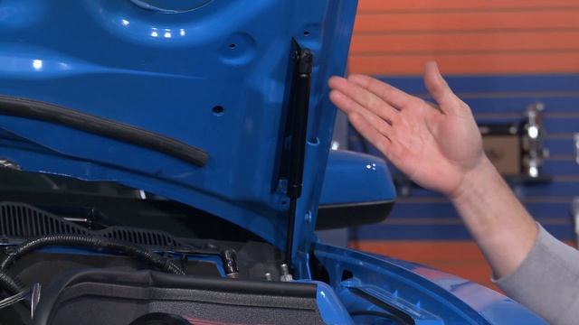 Mustang MMD Bolt On Hood Strut Kit (10-12 All) Review смотреть онлайн