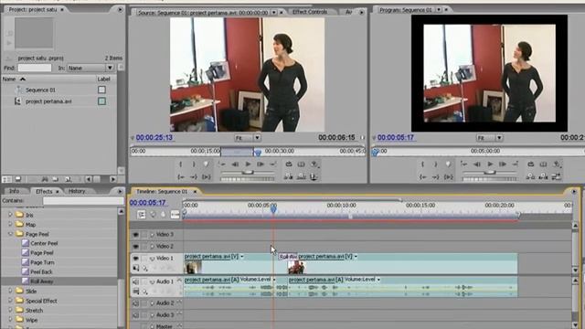 Cutting tutorial Adobe Premiere CS3 смотреть онлайн