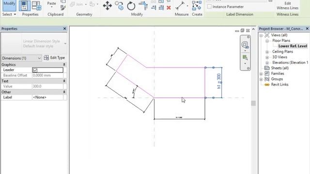 08-Colum L Sec in Revit || ازاى ارسم عمود على شكل حرف L على الرريفت смотреть онлайн