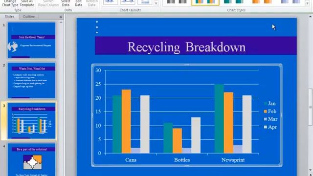 Working with PPT Charts 5 смотреть онлайн