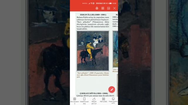 @tesviriincesenet 9-cu sinif. Pablo Pikasso. 1-ci hissə смотреть онлайн