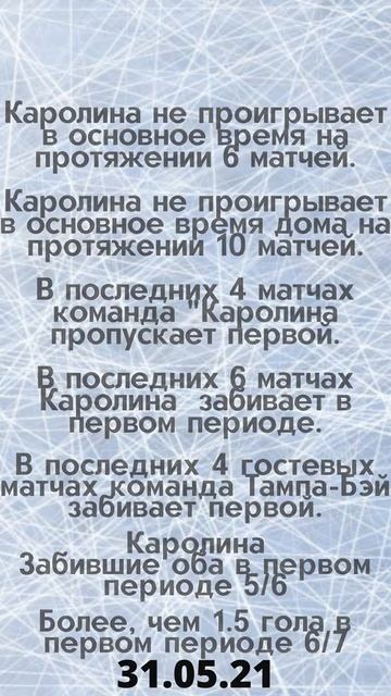 Каролина Тампа-Бэй прогноз 31.05 / прогнозы на нхл / прогнозы на хоккей сегодня / НХЛ #shorts смотреть онлайн