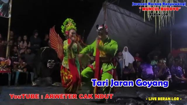 MUNCUL BUDOYO MB Tari Jaran Goyang live Beran lor смотреть онлайн