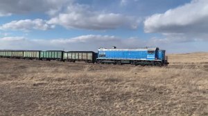 Уникальная поездка на "Черногорский разрез" за частными поездами | Железная дорога