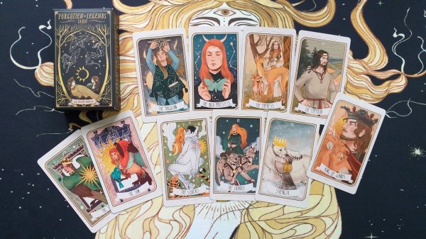ОБЗОР сказочно-мифической колоды "Таро Забытых легенд" 🦢🦢 "Forgotten Legends Tarot" (2 издание)