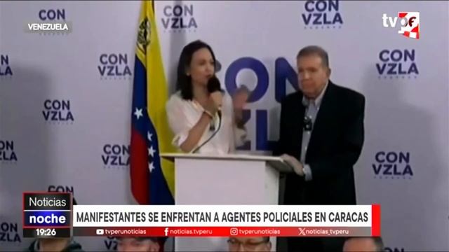 Venezuela: estallan protestas contra reelección de Nicolás Maduro смотреть онлайн