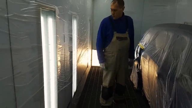 Как работают в Польше наши автомаляры. смотреть онлайн