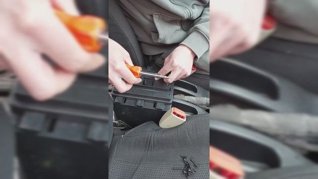 Установка универсального подлокотник на Geely CK2. смотреть онлайн