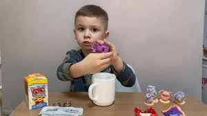 Распаковка коробочек Sweet Box «Детектив Финник», «Говорящий Том» и «Мега гонки» машинка меняет цвет