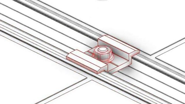 Система кріплень сонячних панелей Spline. Монтаж міжпанельного прижиму. смотреть онлайн