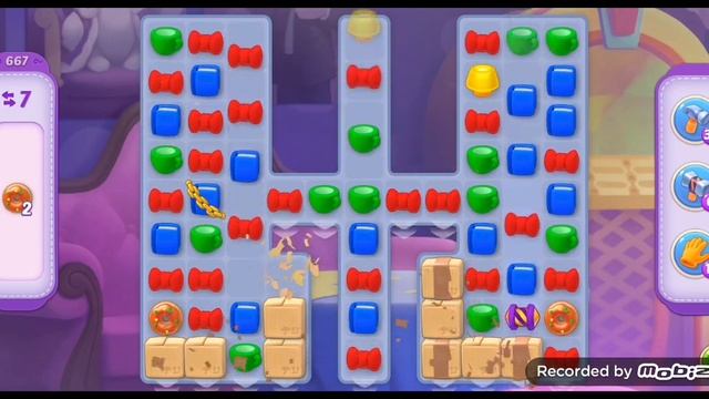 Homescapes Hard Level 667. NOboosters