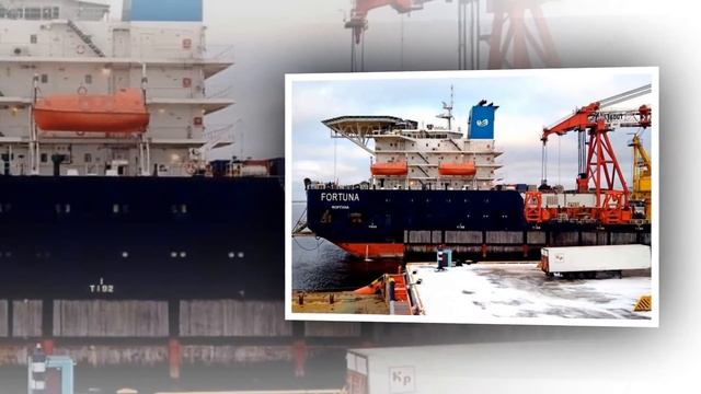 Российское судно «Фортуна» начала прокладку труб в водах Германии для «Северного потока – 2»! смотреть онлайн