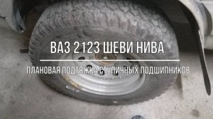 ВАЗ 2123 Chevrolet Niva. Необходимость протяжки ступичных подшипников