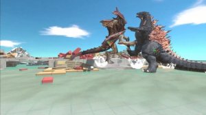 Gojira vs kaiju animal revolt battle simulator