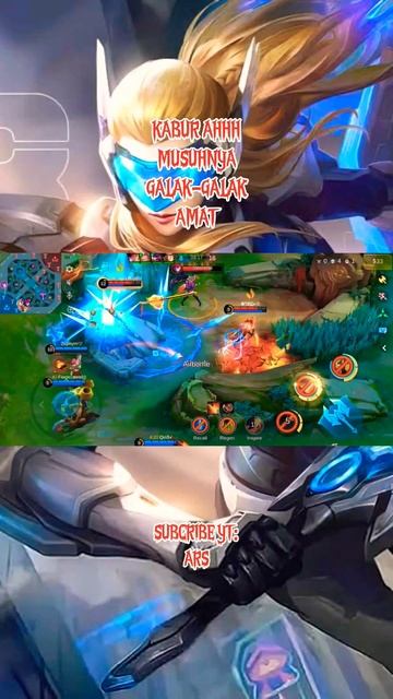 Kaburrrrrr🏃➡️ Musuhnya Galak-Galak Amat🤣😎#build #mobilelegends #freya #shorts смотреть онлайн