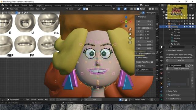How to Create Automatic Lip Sync in Blender with PAPAGAYO смотреть онлайн