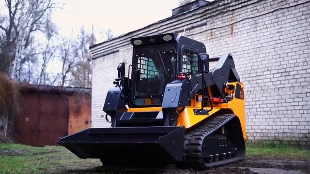Минипогрузчик BAWOO BTL350 из Южной Кореи смотреть онлайн