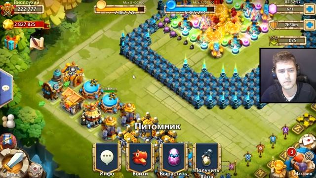 Битва Замков #634 Баги И Троллинг Гаргула / Castle Clash смотреть онлайн
