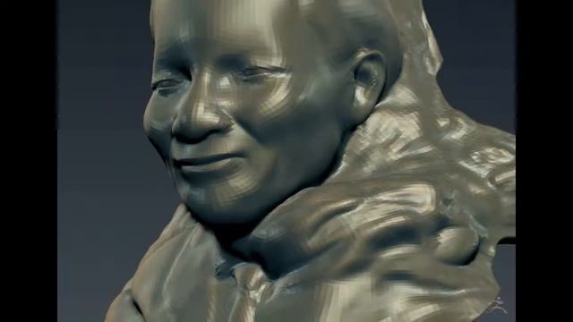 Mandela Tribute Sculpt (wip1) ZBrush смотреть онлайн