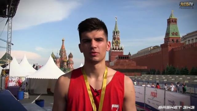 интервью с Альбертом Татевосяном (БК "КАМиТ - Университет") - Всероссийский чемпион в турнире 3X3 смотреть онлайн