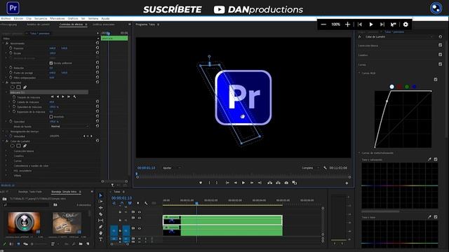 Efecto BRILLO En LOGOS En Premiere Pro / Tutorial