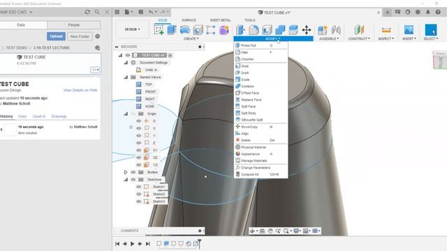 Fusion 360 Basics смотреть онлайн