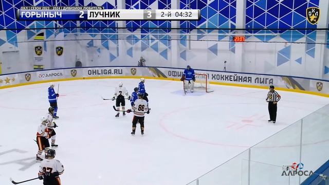 LIVE / ГОРЫНЫЧ - ЛУЧНИК / 11.01.24 / ОХЛ МОСКВА / ДИВИЗИОН ЛЮБИТЕЛЬ 1 смотреть онлайн