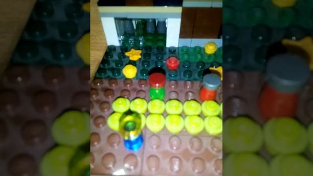 Сомоделка из лего поселение. смотреть онлайн