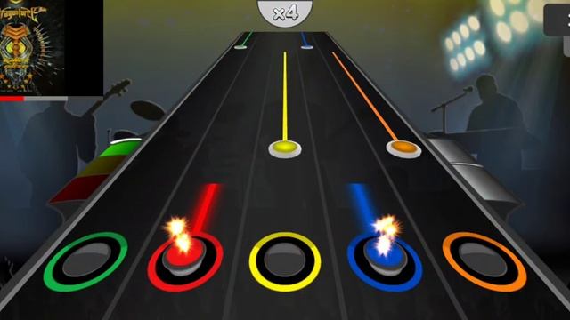 Guitar Flash Mobile (ZULFAN) Operation Ground And Pound by Dragonforce HARD FC 100% -40 RECORD смотреть онлайн