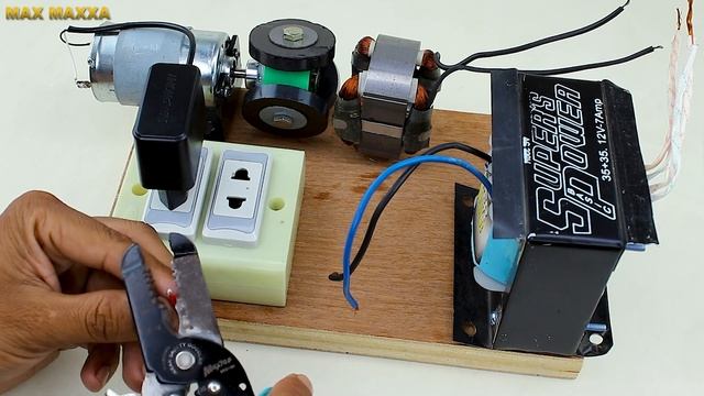 Free Electricity Generator High RPM 220V Motor Coil Electric energy generator idea смотреть онлайн