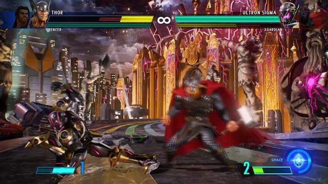 Marvel vs Capcom Infinite обзор и прохождение нового файтинга смотреть онлайн