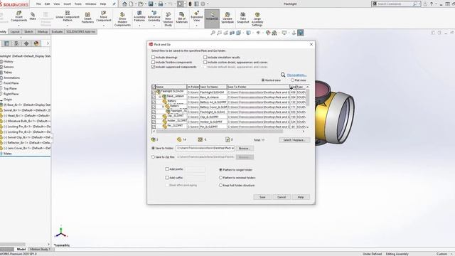 SOLIDWORKS 2020 | Pack and go смотреть онлайн