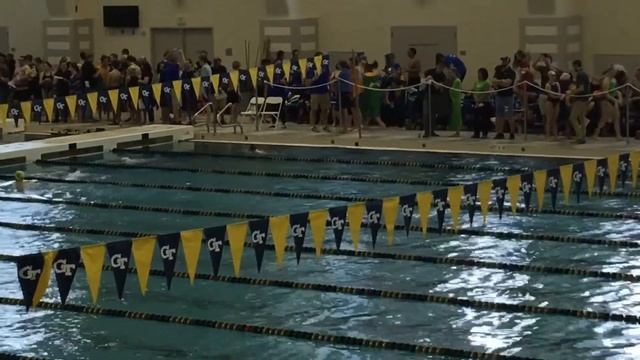 SCAT OPEN - Georgia Tech 50 Yard Breaststroke смотреть онлайн