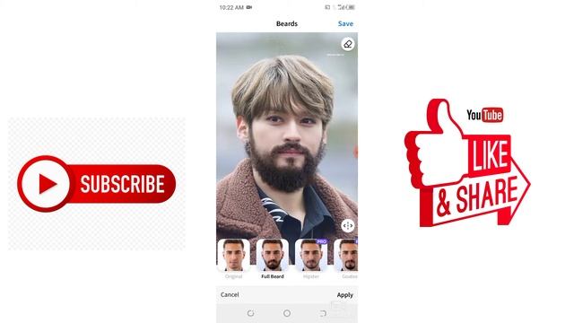 How to get Free Beard on your pic | very easy trick | Free Beard | 🧔🧔🧔🧔🧔 смотреть онлайн