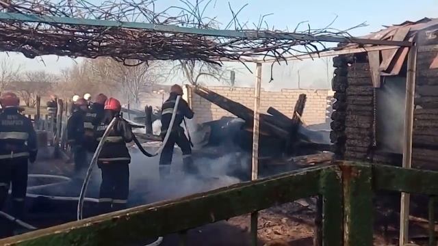 Тушение дачного дома в Любанском районе смотреть онлайн