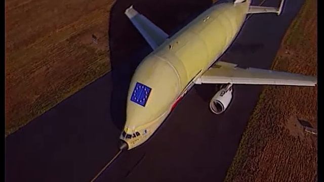 Beluga Airbus A300-600ST Teil 1 смотреть онлайн