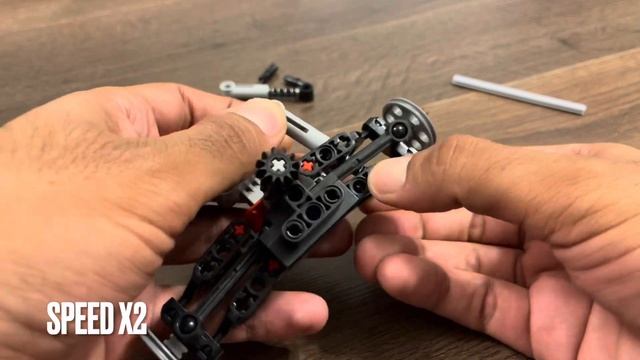 LEGO Technic Mini Steering System with Suspension Tutorial for small MOCs смотреть онлайн