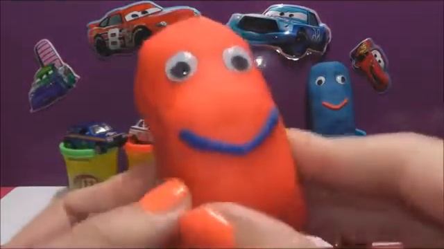 Play doh пластилин с сюрпризом Машинки смотреть онлайн