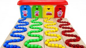 Мраморная дорожка ☆ШАРИКИ из ГАРАЖЕЙ! Мультики про шаники, мультики для детей. Смотреть мультики.