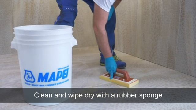 Kerapoxy - Epoxy Grout Application Tutorial смотреть онлайн