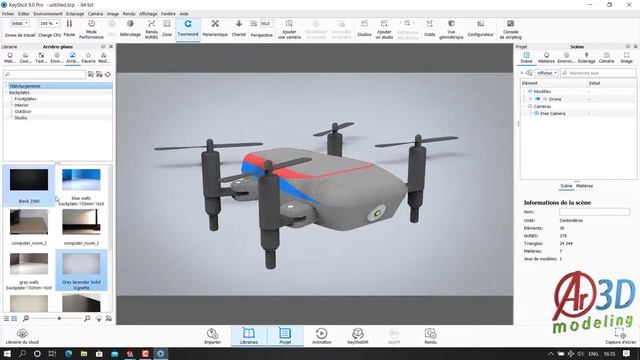 Solidworks tutorial | Design a drone & render with keyshot Parte 2/2 смотреть онлайн