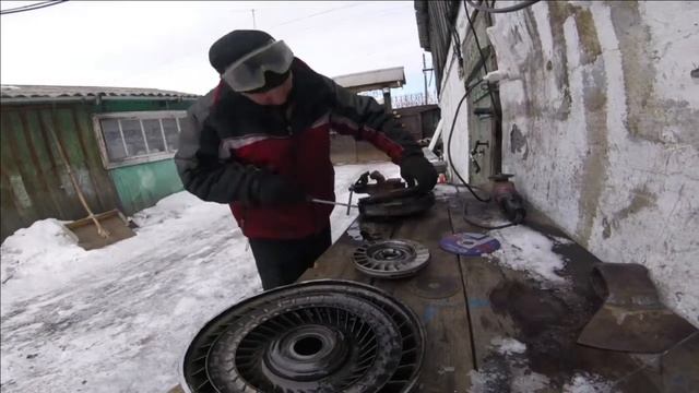 Разрезаем гидромуфту от автоматической коробки передач. смотреть онлайн